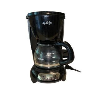 Mr. Coffee BVMC-TXF7 5-Cups Pour Spout Electric Coffee Maker Black Tested/Works